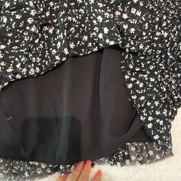 All Saints Black Ilia Pippa Floral Dress - Picture 7 of 7